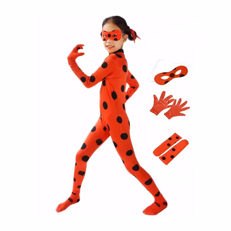 لباس دختر کفشدوزکی