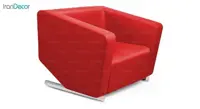 مبل مدرن تک نفره هلگر مدل کات Cut SF - 102
