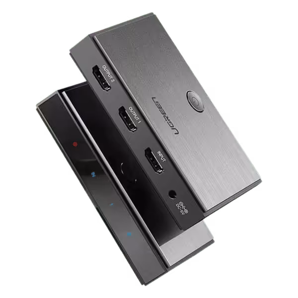 اسپلیتر دو پورت HDMI یوگرین مدل CM186-50707