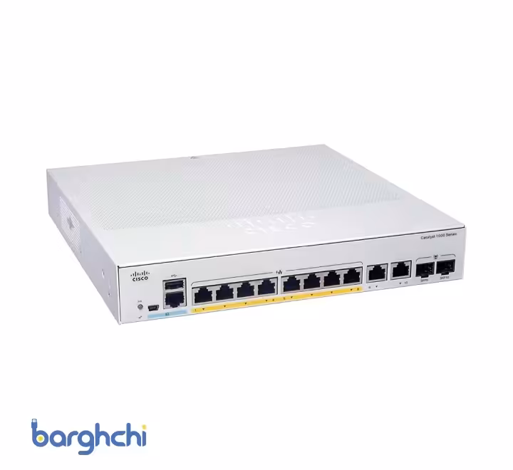 سوئیچ سیسکو مدل C1000-8FP-E-2G-L