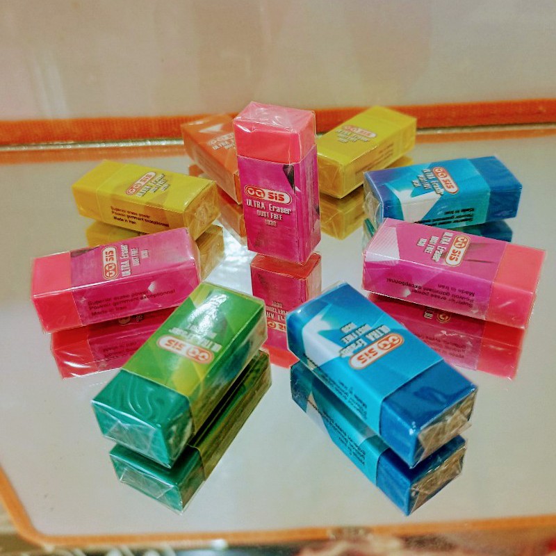 پاکن فاتزی در رنگهای متنوع بسیار زیبا و جذاب ویژه کوچولوهای دوست داشتنی پاک کن فانتزی  پاکن قابدار پاکن صورتی