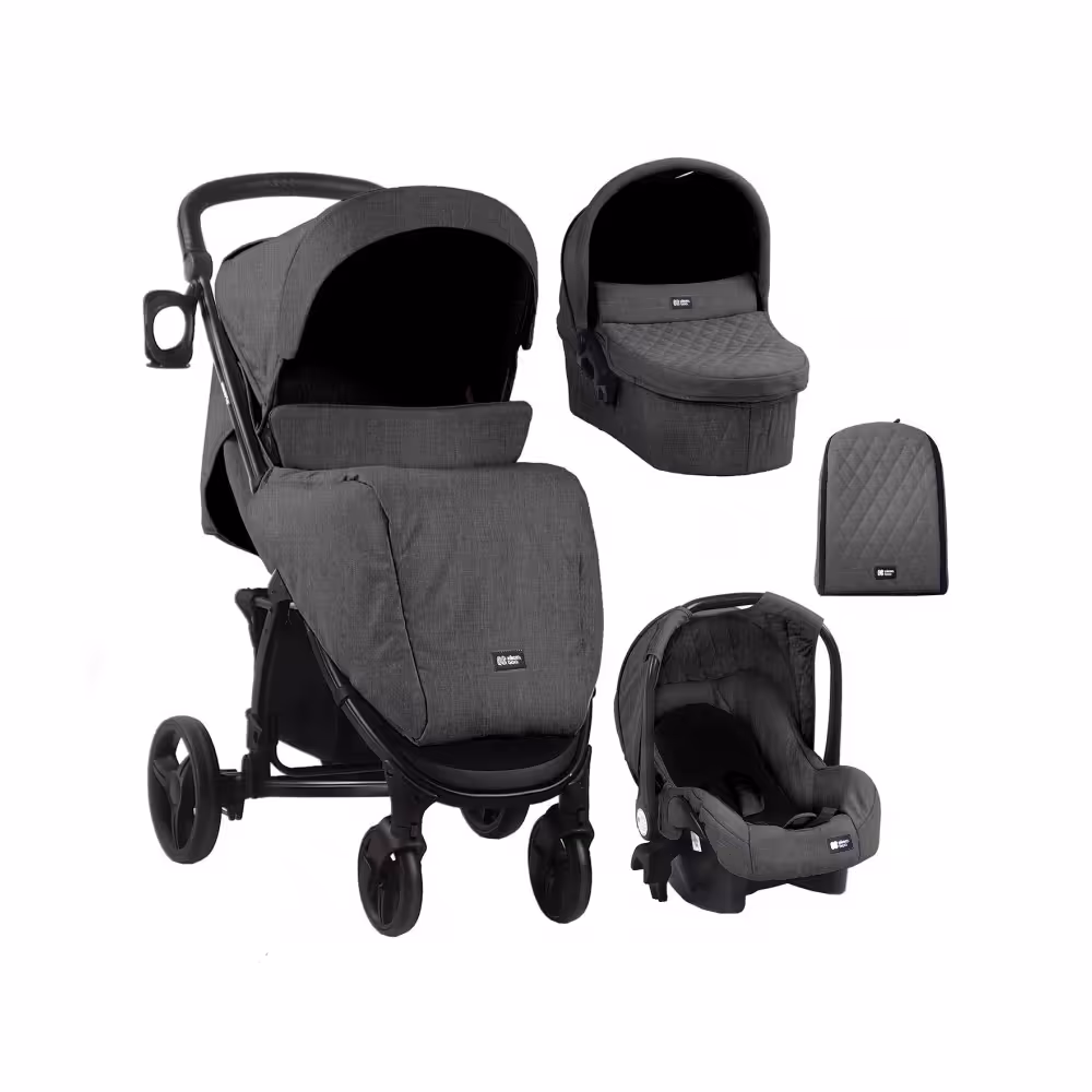 کالسکه عصایی کیکابو kikkaboo مدل madrid طوسی