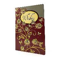خرید کارت پستال طرح گل Sharin کد 11-14 همراه با پاکت