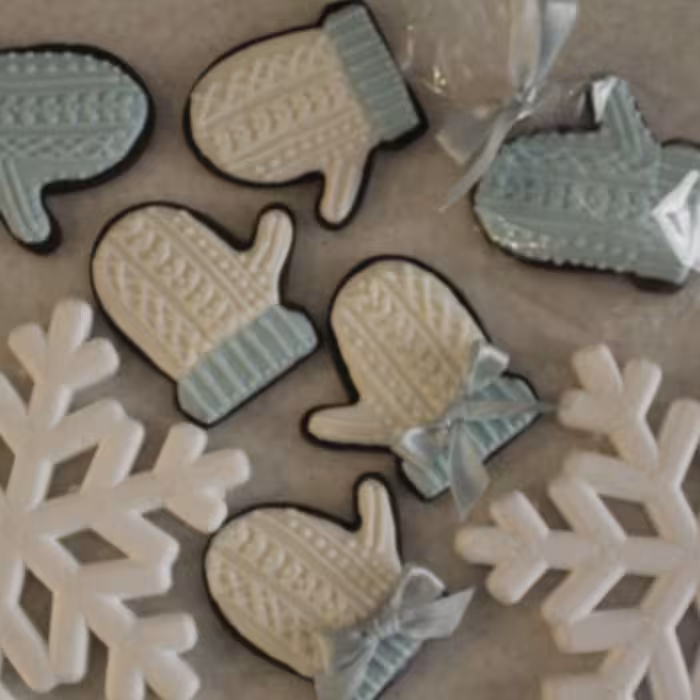 کوکی وانیلی یا شکلاتی با روکش ایسینگ 