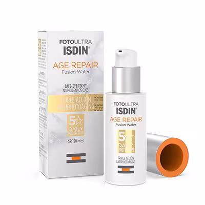 ضد آفتاب ایج ریپیر فیوژن واتر ایزدین / ISDIN Foto Ultra Age Repair Fusion Water