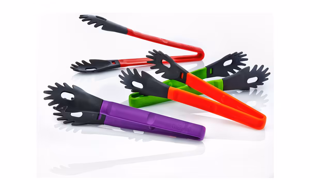 (فری کوک) انبر نشکن دسته رنگی سالاد 444