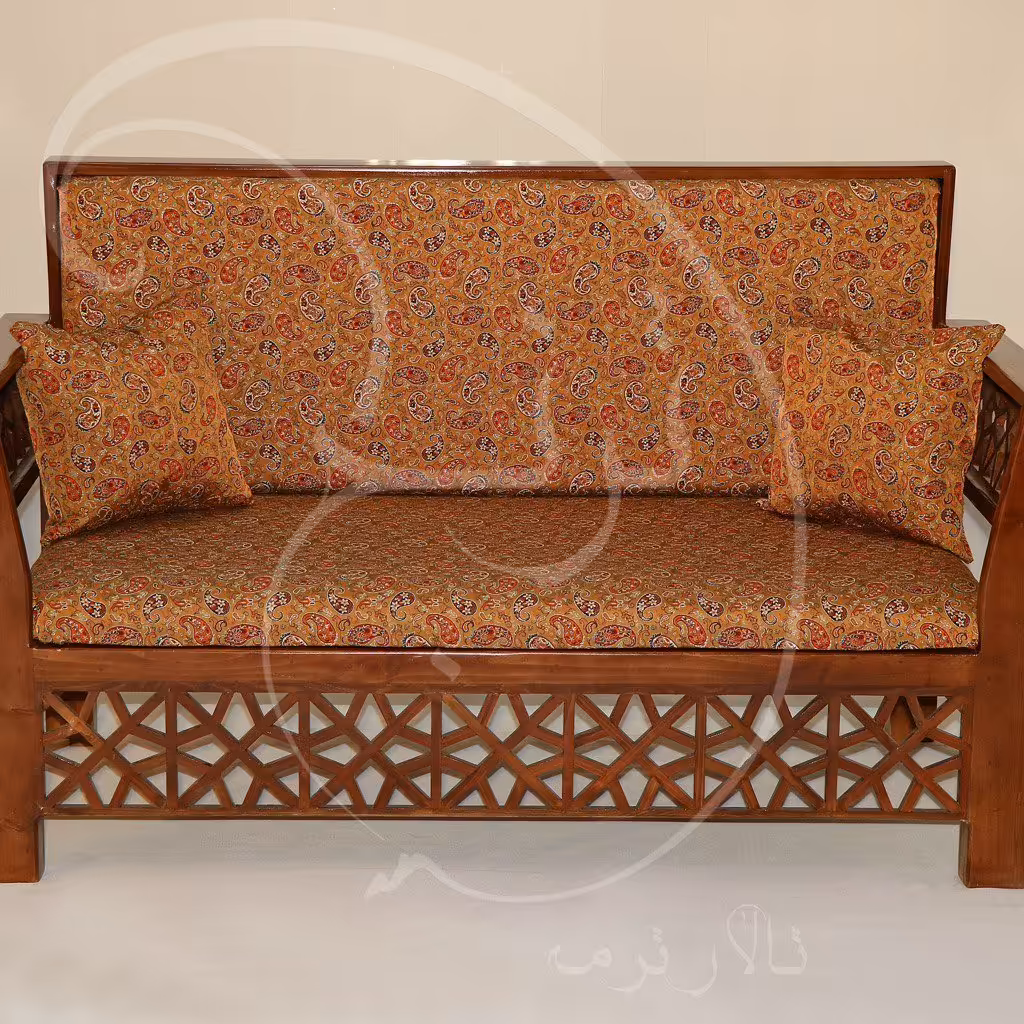 مبلمان هفت نفره سنتی ترمه تحویل در باربری مقصد 