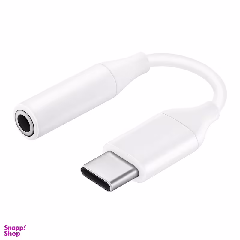 مبدل USB-C به جک AUX 3.5mm سامسونگ (Samsung) طول 10 سانتی‌متر