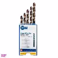 مجموعه 5 عددی مته آهن اس تی ای مدل Hss سایز 9.5 میلی متر