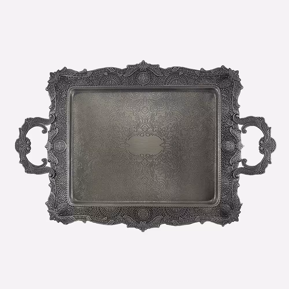 سینی پیوتر بزرگ مینیاتور یونیک کد 1451 (خارجی ضد زنگ)