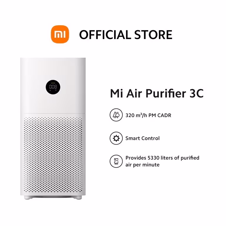دستگاه تصفیه هوا شیائومی مدل 3C سفید نو و آکبند 