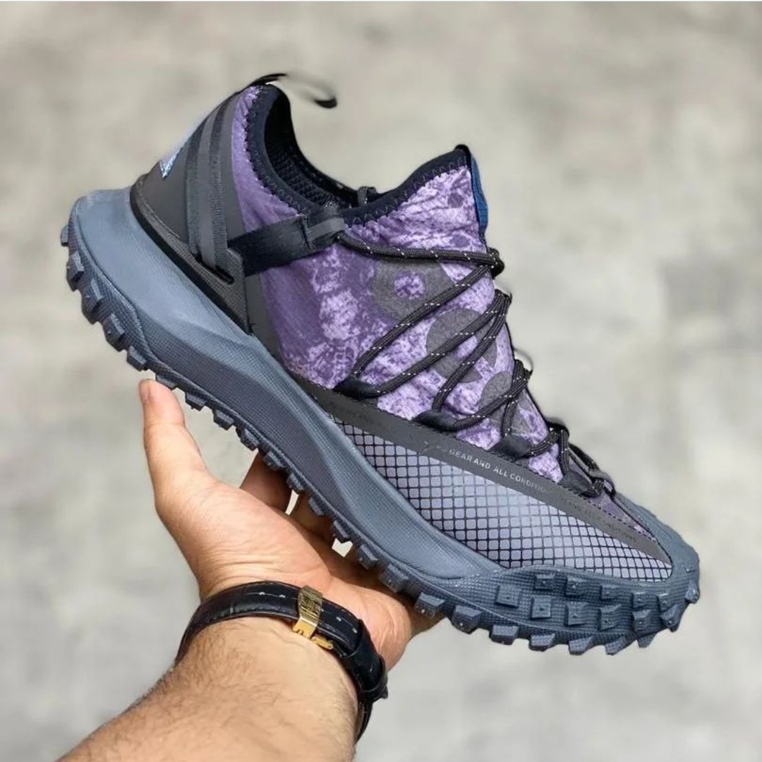 328 کتونی رنگ بنفش خاص برند نایک Nike ACG ست زنانه و مردانه 