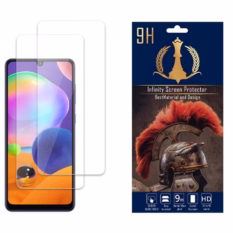 محافظ صفحه نمایش اینفینیتی مناسب برای سامسونگ Galaxy A31 بسته دو عددی
