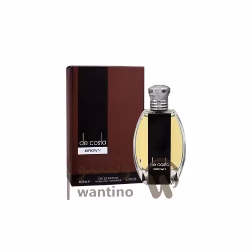 عطر ادکلن مردانه دانهیل قهوه ایی فراگرنس ورد د کاستا براون (Fragrance World Dunhill Brown)