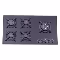 اجاق گاز صفحه ای بیمکث 5 شعله مدل MG 5081 مشکی