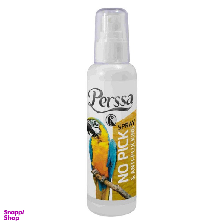 اسپری ضد پرکنی پرندگان زینتی و طوطی سانان پرسا (Perssa) کد 001 حجم 250 میلی لیتر