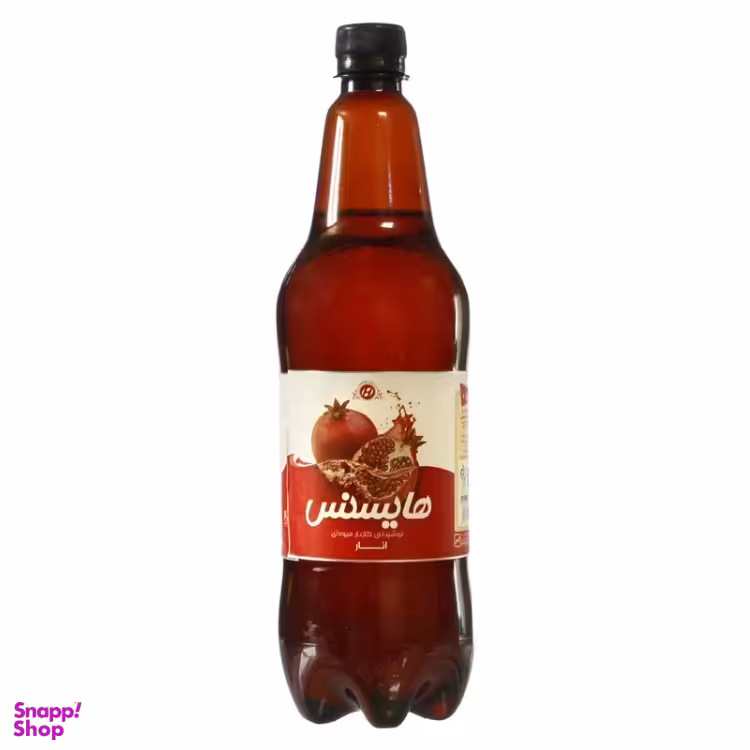 آبمیوه گازدار انار هایسنس حجم 1 لیتر بسته 6 عددی
