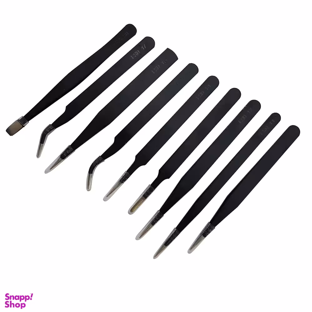 ست انبر پنس خودرو مدل ESD مجموعه 9 عددی