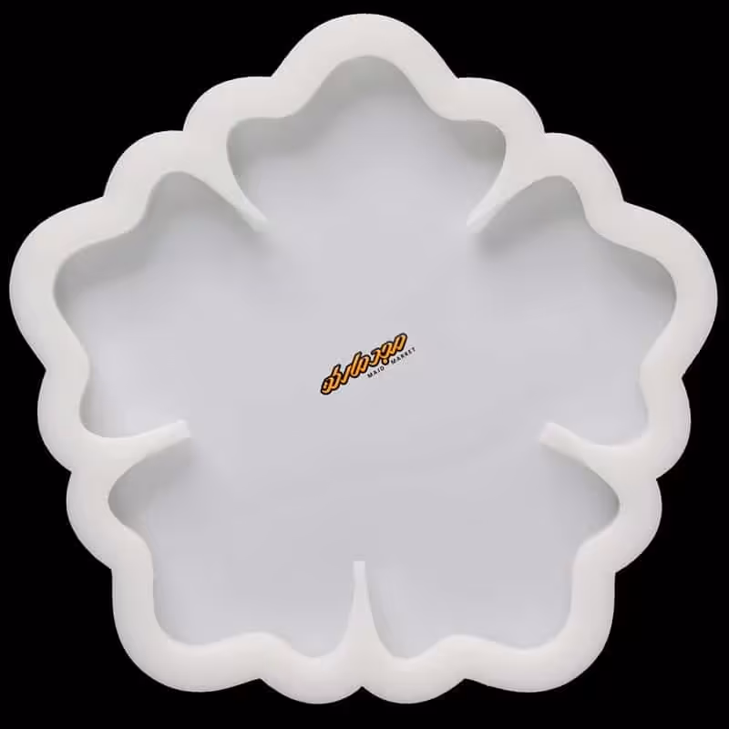 قالب سیلیکونی زیر لیوانی گل باز 07 سلنا