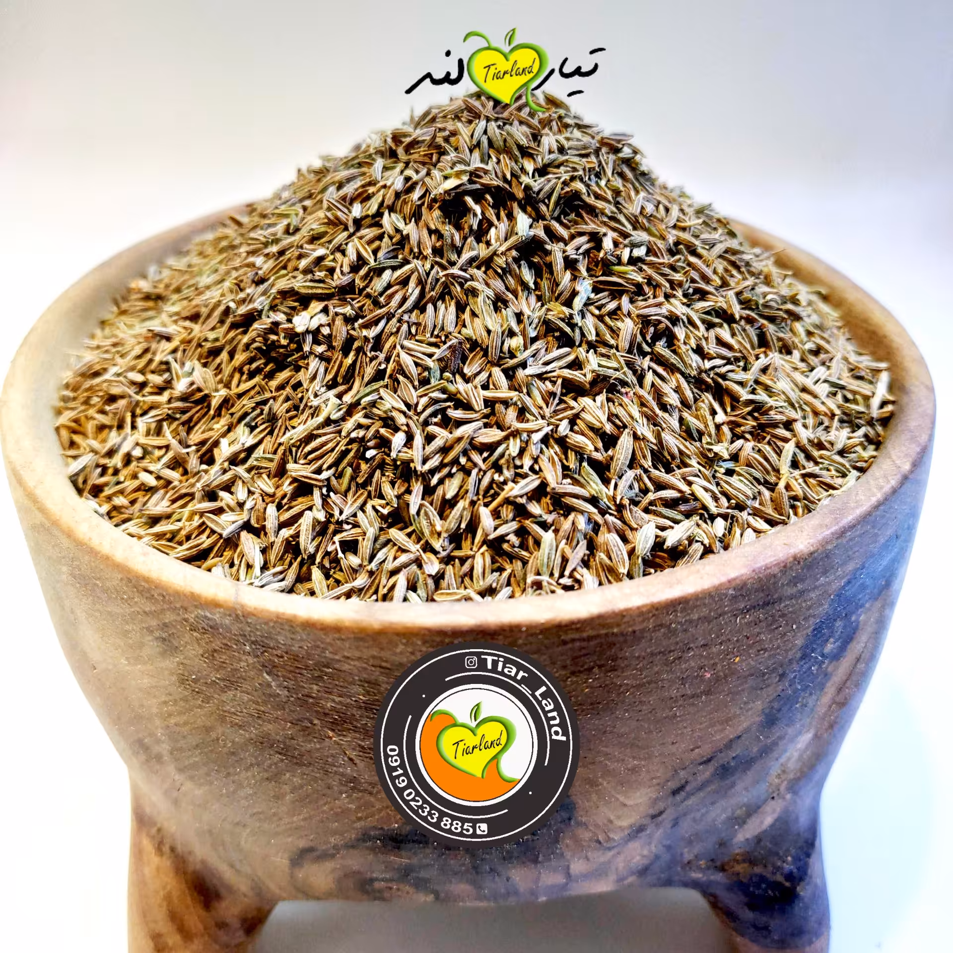 زیره سبز کرمان فروشگاه تیارمزه، کیفیت درجه یک، سورت شده ، تمیز فاقد ناخالصی