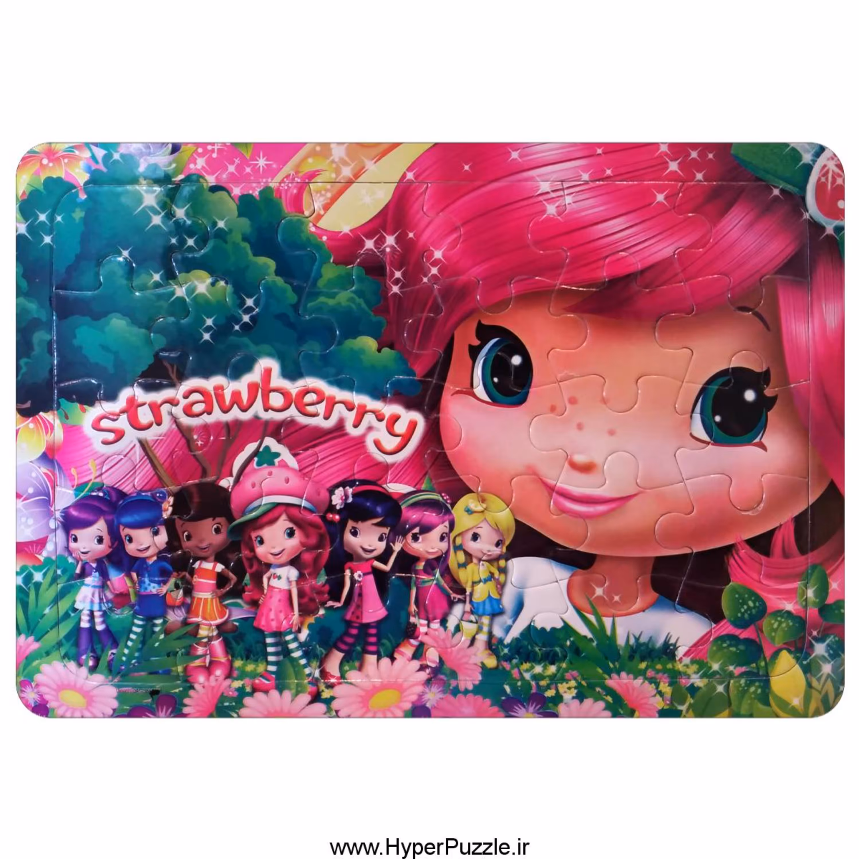 پازل دختر توت فرنگی 30 تکه