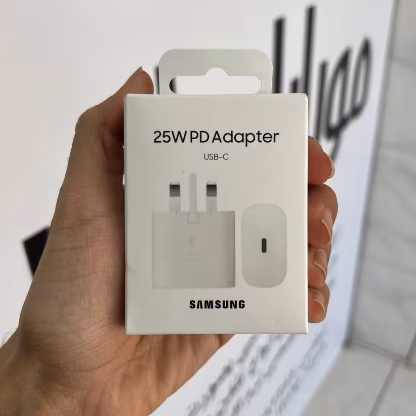 آداپتور شارژر سامسونگ اورجینال 25 وات فست
