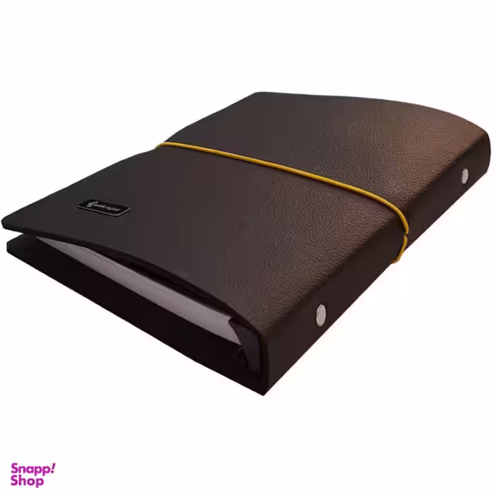 دفتر کلاسوری 100 برگ چرمی پدیده نقش مدل تاتامی کد02