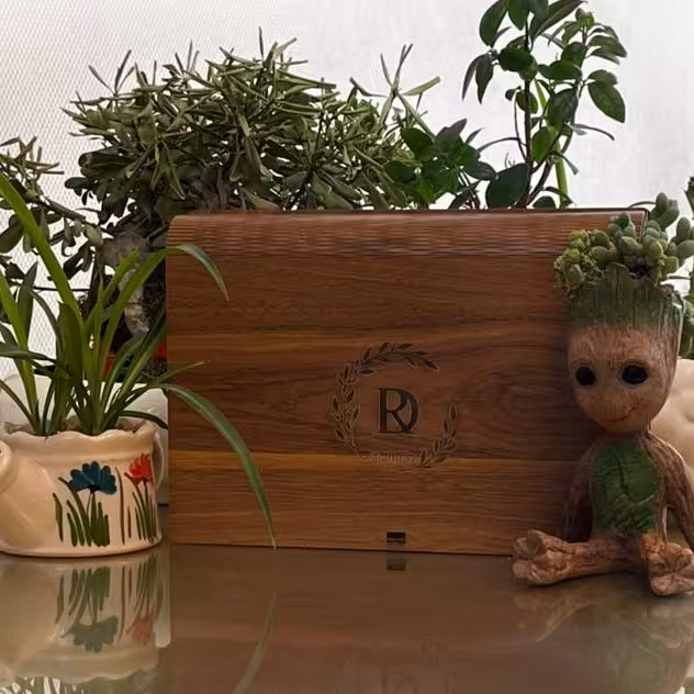 جعبه چوبی 
مدل کتابی 
قابلیت تقسیم بندی و بدون تقسیم 
در سه طرح مختلف