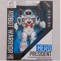 ربات تیر پرتابگر موزیکال باطری خور 