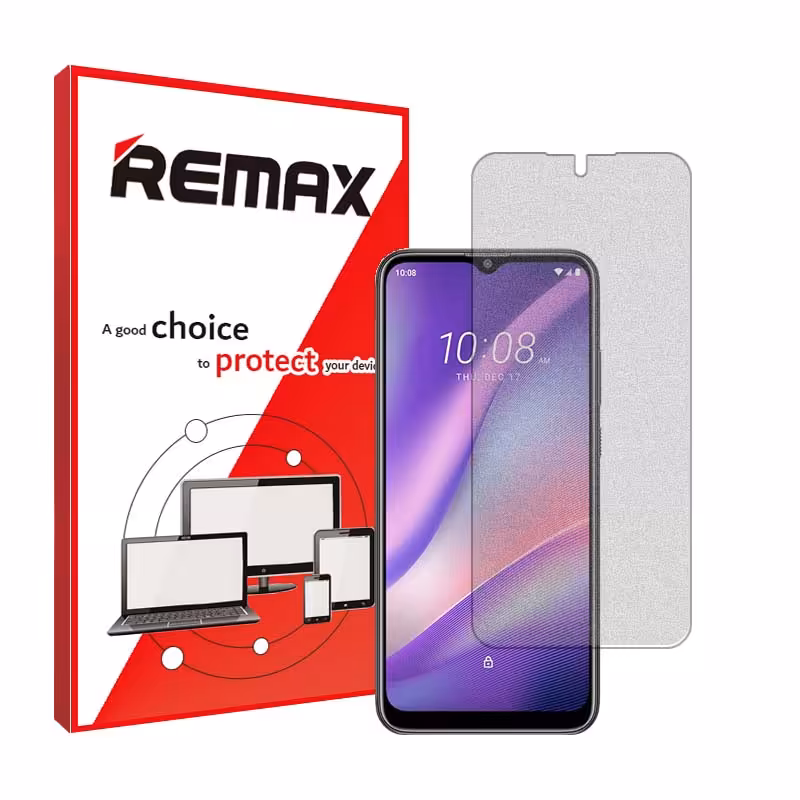 گلس اچ تی سی Wildfire X مدل هیدروژلی مات برند ریمکس کد S