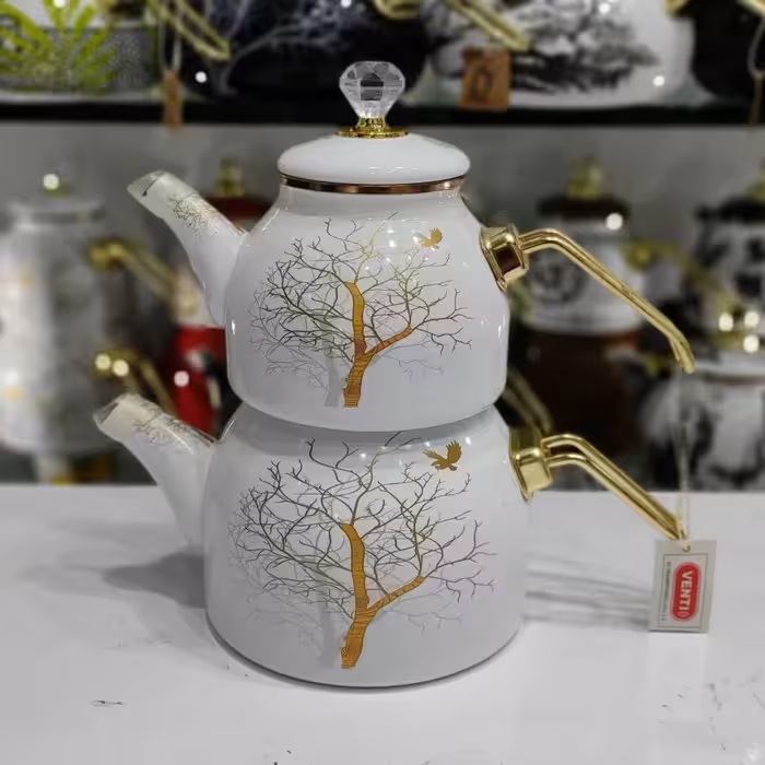 کتری قوری لعابی ونتی