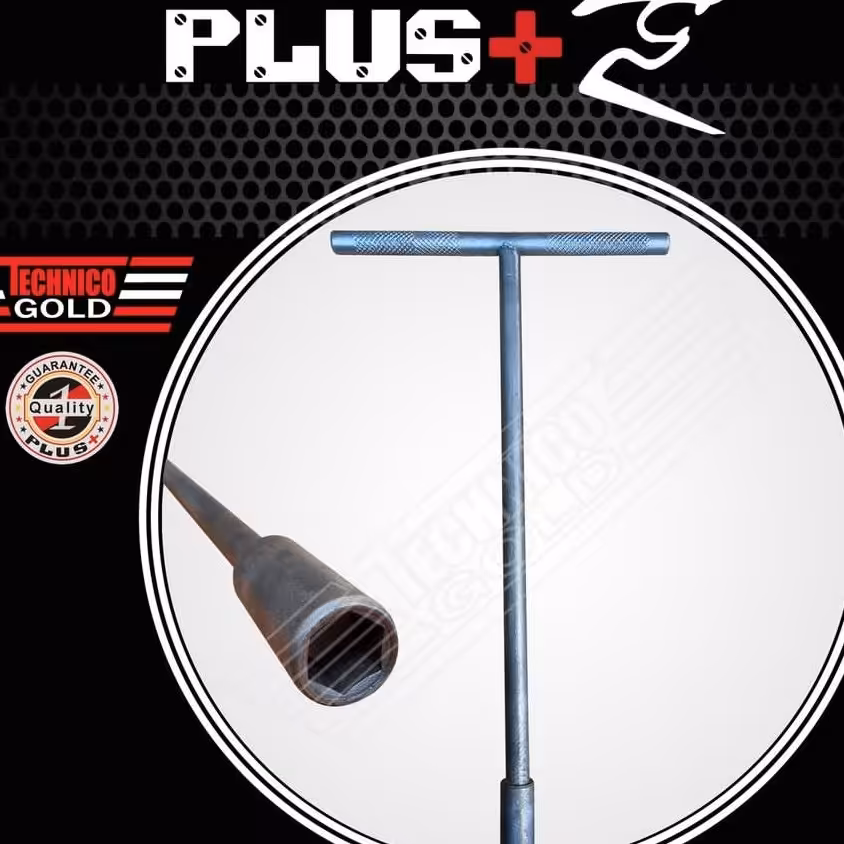 آچار بکس T سایز 8 برند پلاس کیفیت درجه یک فولادی خشکه