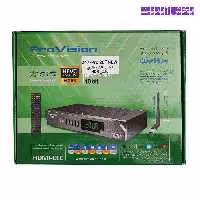 گیرنده دیجیتال پروویژن 247 پرو 20 پلاس HEVC/Main10 H.265   کابل AV و باتری با پخش HDR