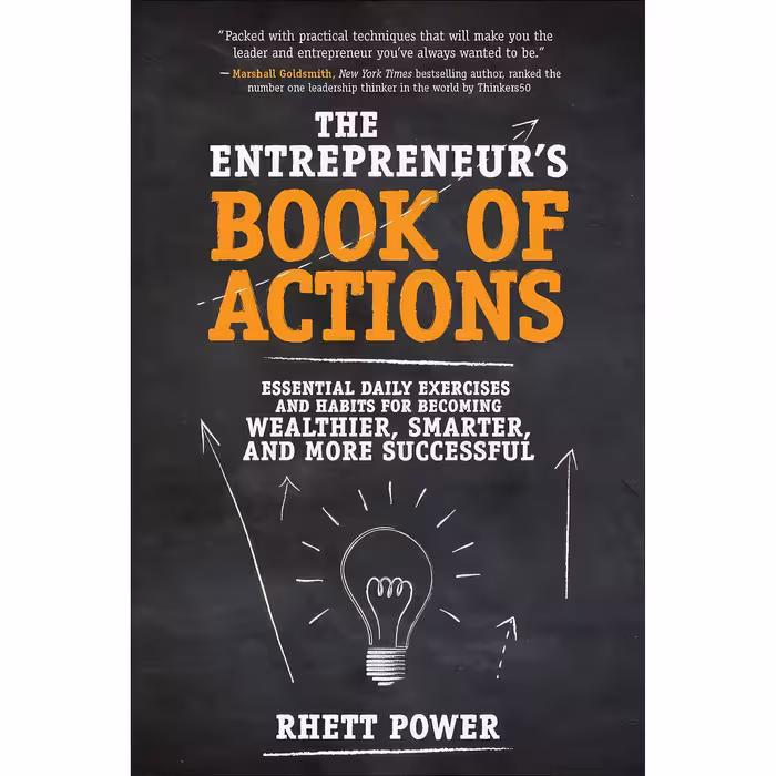 کتاب زبان اصلی The Entrepreneurs Book of Actions اثر Rhett Power