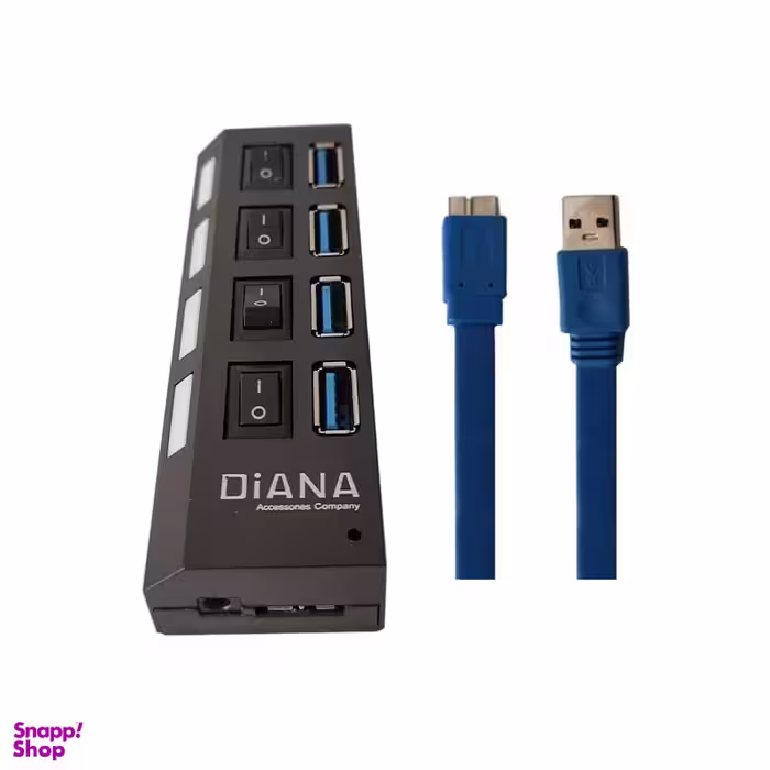 هاب 4 پورت USB3.0 مدل 017