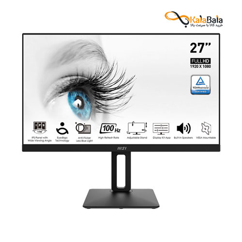 خرید و قیمت مانیتور تخت 27 اینچ ام اس آی مدل MSI PRO MP271AP