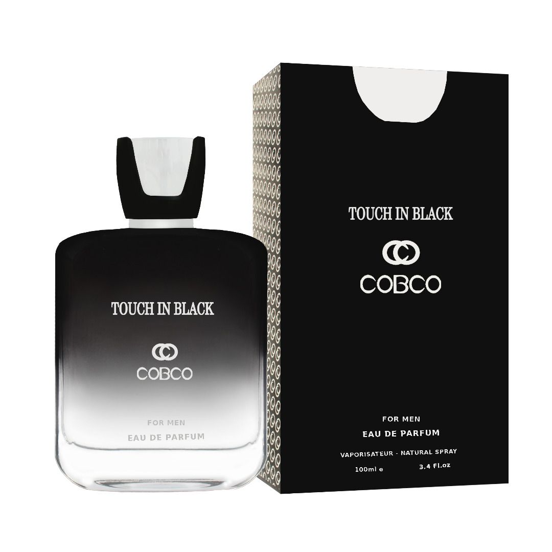 ادکلن ادوپرفیوم مردانه کوبکو مدل Touch in blackحجم 100 میل