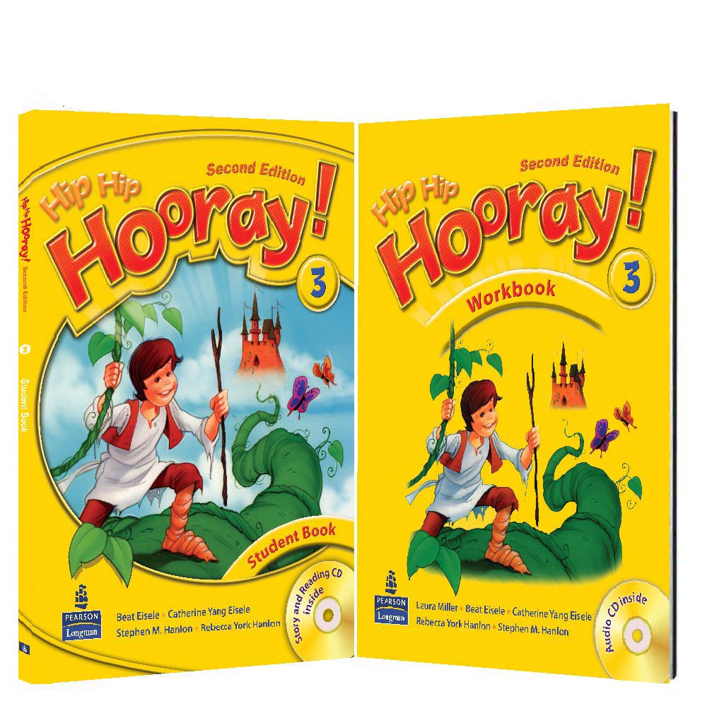 کتاب Hip Hip Hooray 3 به همراه کتاب کار و CD