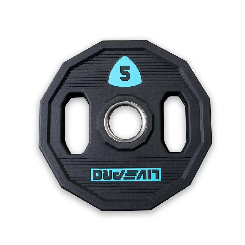 صفحه هالتر 5 کیلوگرمی لایوپرو (LIVEPRO) در بسته 2 عددی کد V3