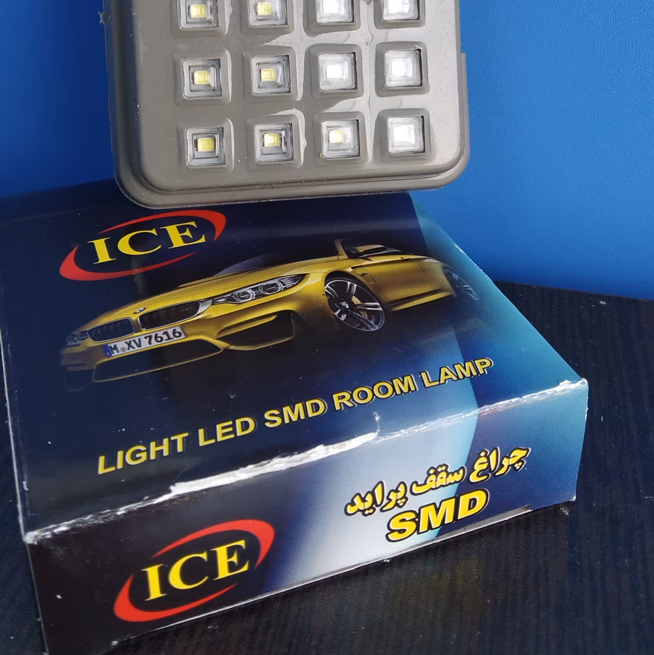 چراغ سقفی پراید LEDسفید رنگ پر نور 