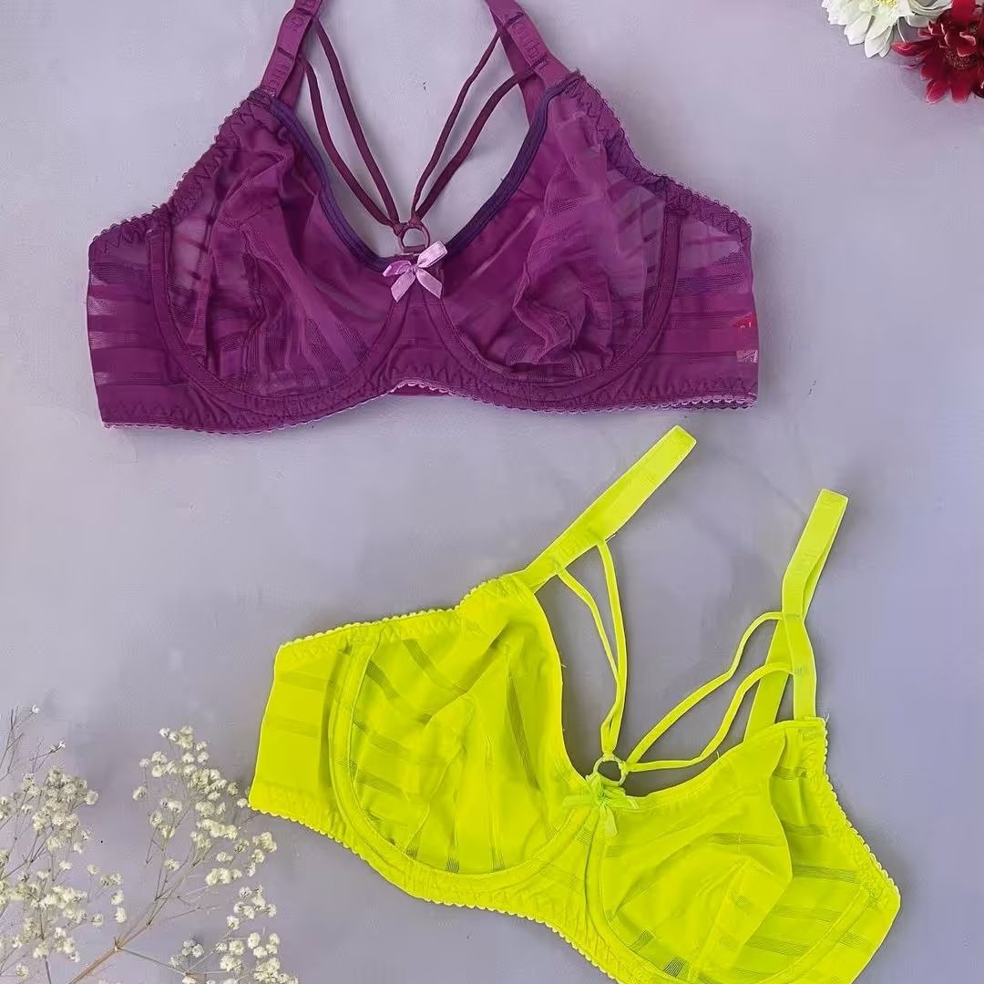 سوتین پرسی دو هارنسی فانتزی زیبا و جذاب شیک