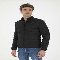 کاپشن مردانه مشکی یو اس پولو - فروشگاه لباس شهرمون