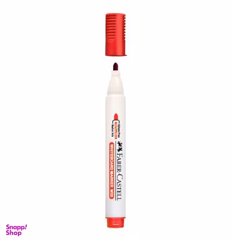 ماژیک وایت برد سر تخت فابرکاستل (Faber Castell) قرمز -1410