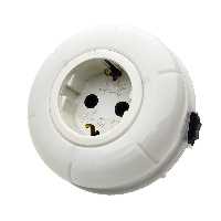 چراغ خواب LED مدل تیراژه طرح پریز دار دو رنگه