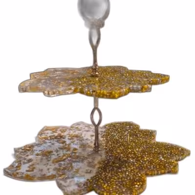 شیرینی خوری دو طبقه رزینی