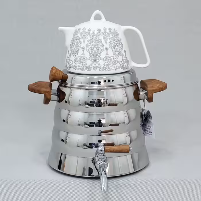 کتری و قوری قیطاسی 5.5 لیتر مدل 8870 با ارسال رایگان 