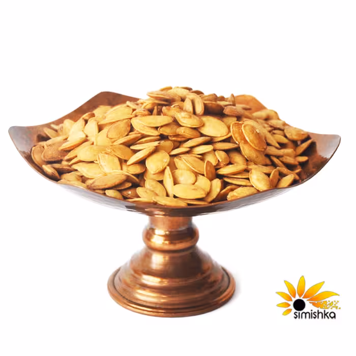 تخمه کدو گوشتی دو آتیشه 500گرمی سیمیشکا