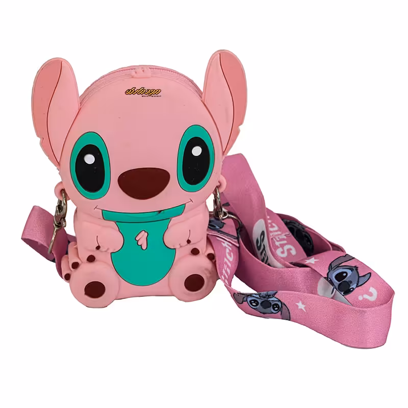 کیف سیلیکونی صورتی طرح کوالا