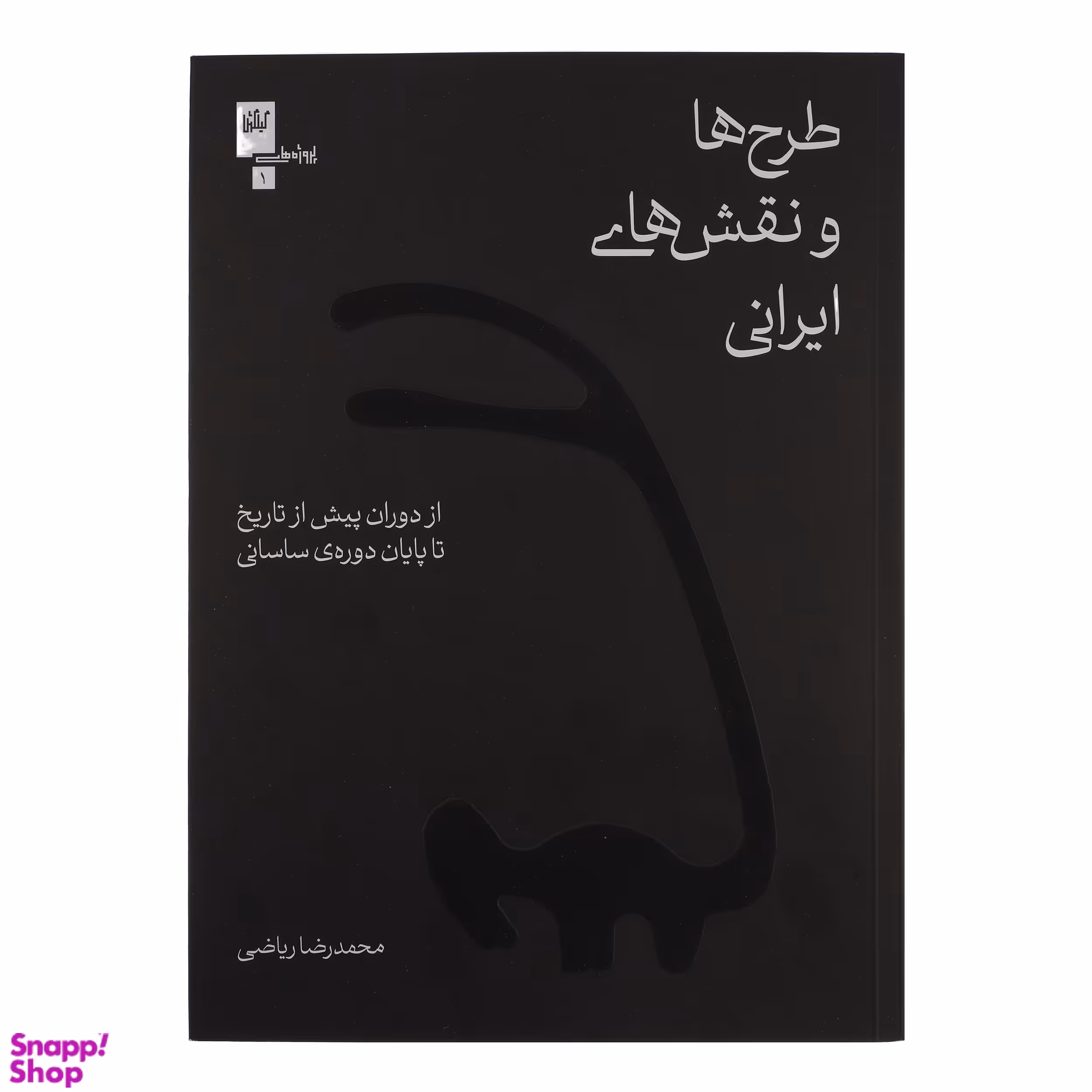 کتاب طرح ها و نقش های ایرانی اثر محمدرضا ریاضی انتشارات گیلگمش