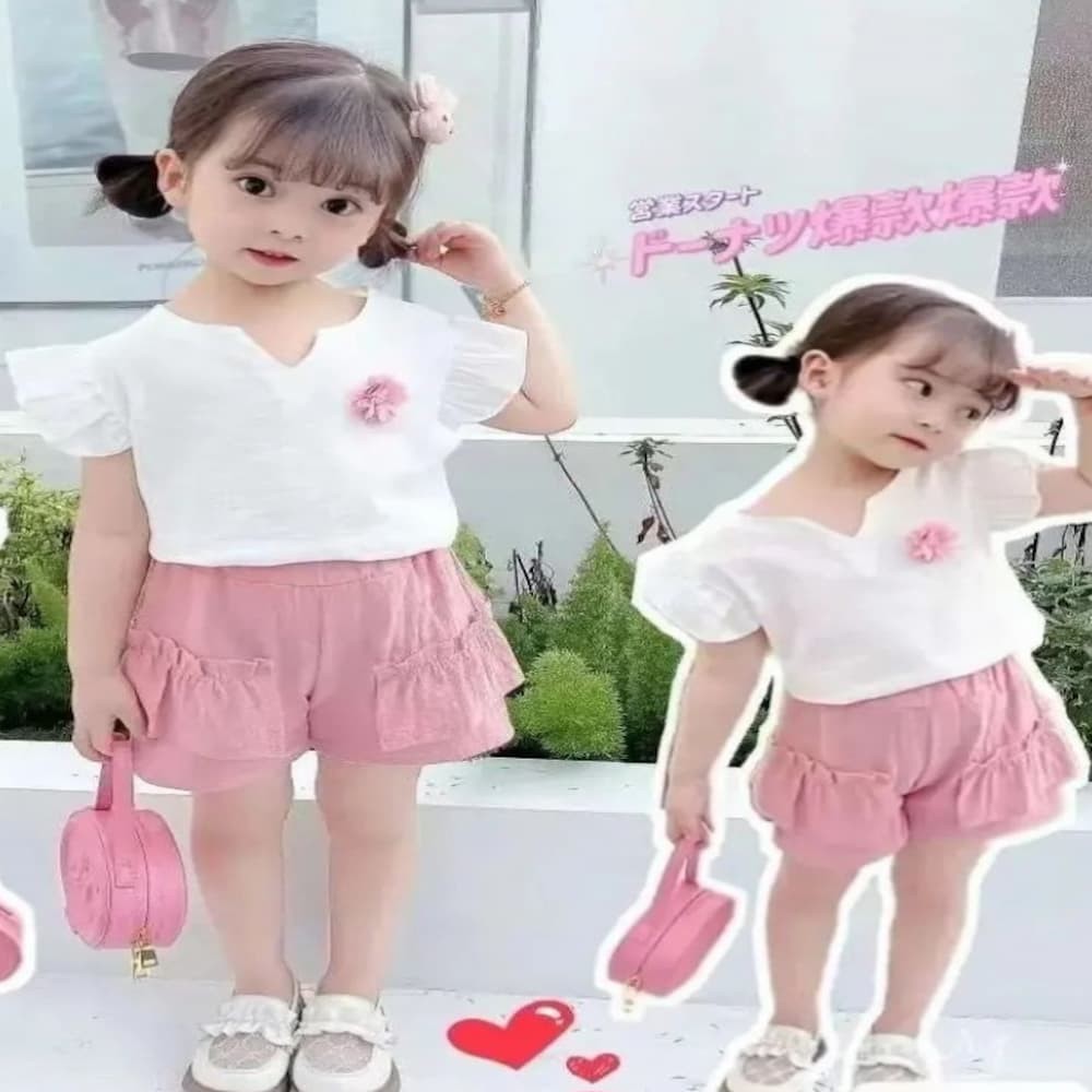 تیشرت و شلوارک دخترانه